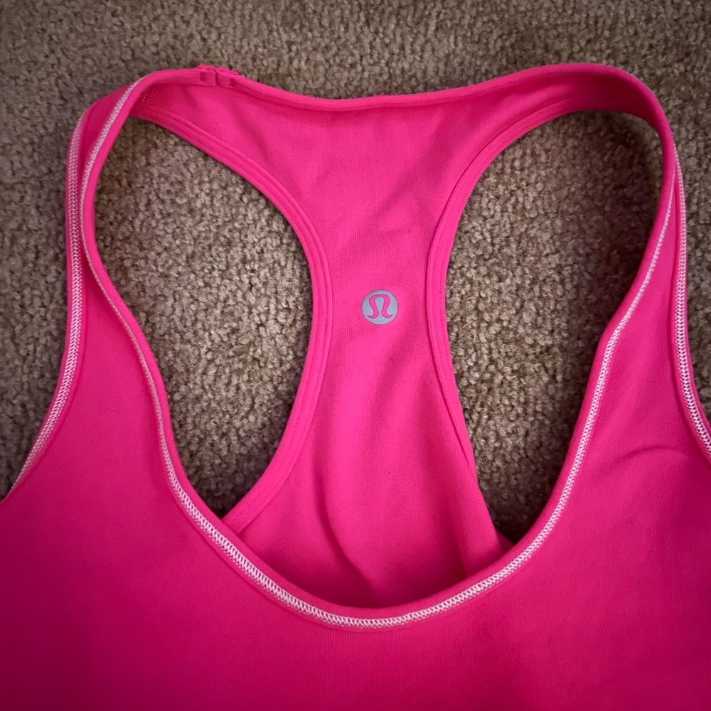 lululemon athletica Pink Sports Tank